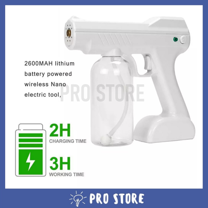 800ML Sanitizer Spray Lights Disinfection Spray Disinfection Wireless