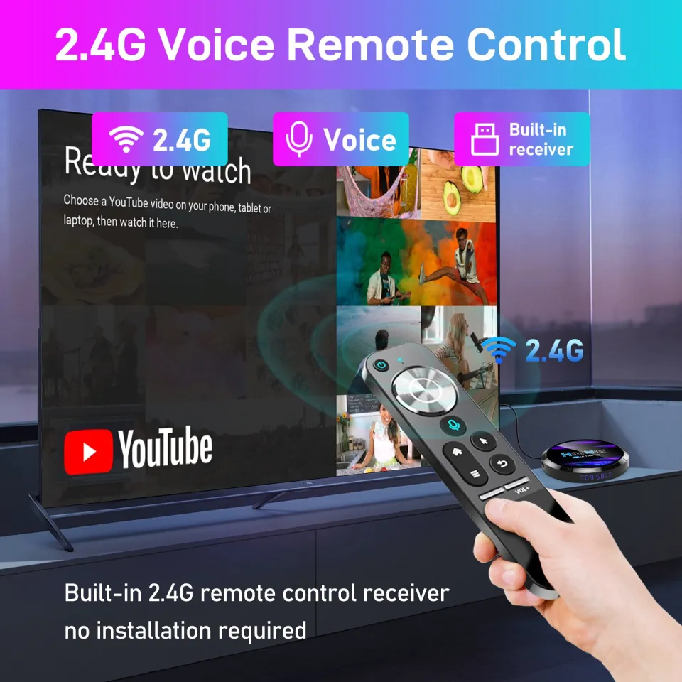 New V88 Mini Smart TV Box Android 12 Allwinner H3 Quad Core 2.4G WIFI 8K  Set Top Box Media Player