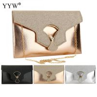 【YD】 gold Evening Clutch 2019 Leather Luxury Purses New Handbags Female Designer Small wedding party