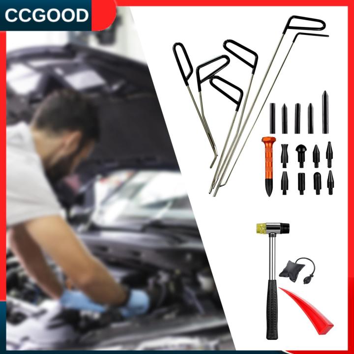 ccgood-ชุดชุดชะแลงชุดกล่องเครื่องมือถอดเครื่องมือคันเบ็ดได้อเนกประสงค์สำหรับรถกระบะ23ชุด