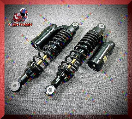Phuộc sau wave nitron bình dầu đen ty vàng ms20 - ảnh sản phẩm 1