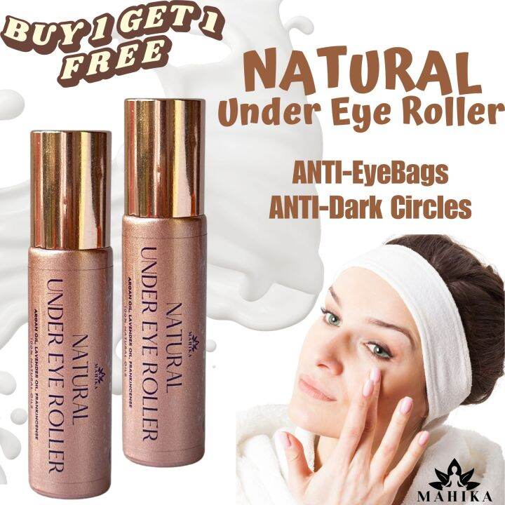 (BUY 1 GET 1 PROMO) Natural Under Eye Roller Serum for Men & Women Eye