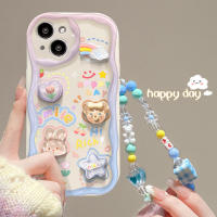 เคส OPPO Reno 8T 8Z 7Z 8 5G OPPO Reno 10 Pro Plus เคสกันกระแทกแบบใสเคสเยลลี่ด้วยตัวปกป้องกล้องถ่ายรูป Diy ขอบครีมใสตุ๊กตาสามมิติเคสโทรศัพท์กันตก