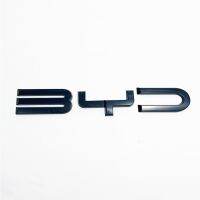 BYD ATTO3หยวนบวก3D เอบีเอสสติ๊กเกอร์ตรารถยนต์หน้ารถยนต์สำหรับ BYD Act 3ปกป้ายโลโก้สีดำสติ๊กเกอร์แต่งรถและแม่เหล็ก