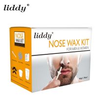 ZZOOI Drop Ship 50g Wax Kit Men/Women Painless Beads for Nose Ear Wax Kit Measuring Cup Moustache Stencils Hair Removal Cosmetic TSLM1