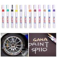 Colorful Waterproof Paint Marker Pen Car Tyre Tire Tread CD Metal Permanent Art Markers Marcador Caneta Office School Supplies