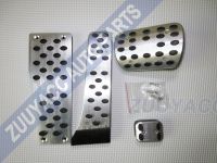 ✁☂ A Set Brake Accelerator Footrest Pedal Pads for Mercedes Benz C/E CLK SLK CLS AT/MT