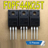 5ชิ้น FDPF TO-220F 44N25T FDPF44N25T 44N25 TO220F 44A/250V MOSFET ทรานซิสเตอร์ใหม่แบบดั้งเดิม IC