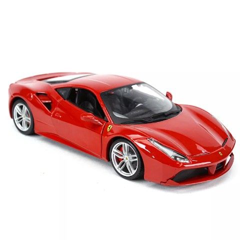 โมเดลรถแข่ง-bburago-ferrari-488tgb-อัตราส่วน-1-24-จำลองเหมือนจริง-ผลิตจากโลหะผสม-diecast-model