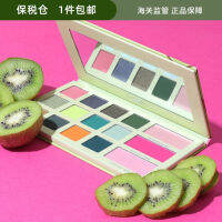 บลัชออนผลไม้ฉ่ำสีเขียว15สีพาเลทสำหรับแต่งหน้าครบวงจรอายแชโดว์