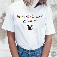 Cat Tshirt Tshirt Tv Show Smelly Cat Printed T Shirt Funny Shirt And Tee Friends Gildan Spot 100% Cotton