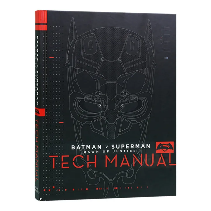 Batman vs Superman justice dawn Technical Manual English original Batman V  Superman | Lazada PH