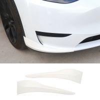 Front Bumper Splitters Lip for Model Y 2017-2022 White