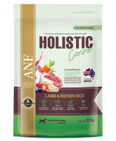 ANF lamb &amp; brown rice holistic เอเอ็นเอฟ อาหารเม็ดสำหรับสุนัข สูตรโฮลิสติก ช่วยลดคราบน้ำตา