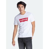 ผ้าฝ้าย 100%Levis® เสื้อยืดคอกลมผู้ชาย รุ่น ลายกราฟิกS-3XL  WI4Y