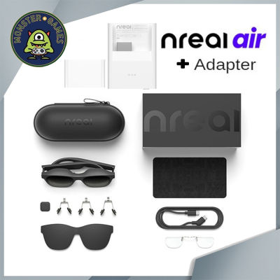 In Stock!! พร้อมส่ง!! Nreal Air AR Glasses + Nreal Air Adapter (XREAL Air AR Glasses)(XREAL Air Adapter)(แว่น AR)
