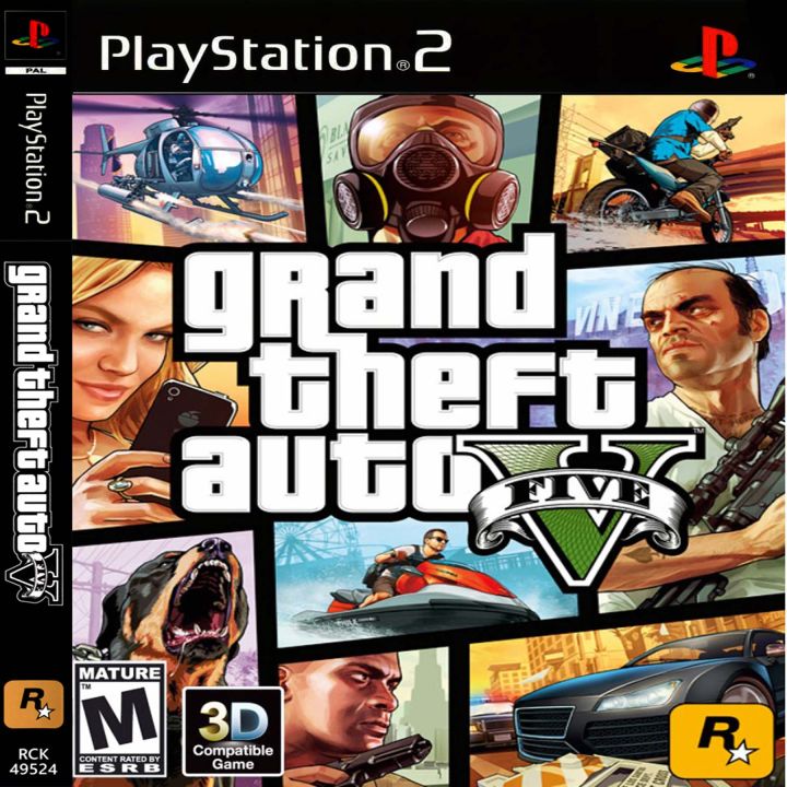 Gta v legacy pre alpha usa ps2 dvd lazada co th