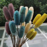 ✢●◊ 5pcs/35CM long Dried Flower Teasel Bunchesdisplay handmade flower for Christmas Wedding home Decoration Flower arrangement art