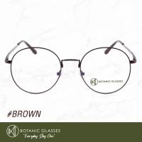 Botanic Glasses แว่นกรองแสง ทรงหยดน้ำ สีน้ำตาล