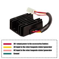 ✧ AC 12V 4 Wires Voltage Regulator Rectifier GY6 CG CB 150cc 200cc 250cc ATV Quad Moped Scooter Buggy Motorcycle Motorbike