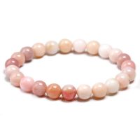 Rosa Naturale Opal Bracaccialetti E Donne A Signora Di Trasporto Di Stirata Naturale Di Pietra Preziosa Del Branello Del Bracaccialetto Di Stirata Dei Monili Duarrivo Fatalo