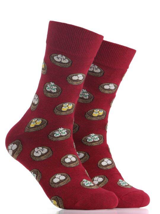 Iconic Socks Dimsum Crew Length Formal Socks Lazada PH