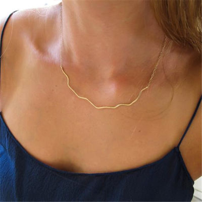 925 Silver Bar Choker Necklace Handmade Gold Filled Statement Necklace Pendants Bijoux Collier Femme Kolye Boho Women Jewelry