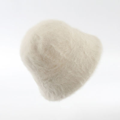 2021 autumn and winter bucket hat female imitation rabbit fur Korean version of the Japanese cold and warm plush fisherman hat