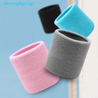 【NATA】 AmongSpring Cotton Wrist Support Band Wristband Sport Bracers Sweat Towel Cuff Tennis Wrist Guard Protector Strap Fitness Run Sweatband Gym new