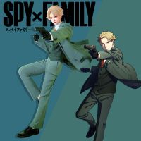 【Lao Zhang Fashion Cosplay】อะนิเมะ SPY×FAMILY Twilight ชุดคอสเพลย์ Loid Forger Green Killer ชุดวิกผมและหมวกสำหรับชายและหญิงหญิง