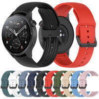 สายซิลิโคน 22 มม. สำหรับ Huawei Watch GT 2e GT3 GT2 PRO ECG 46 มม. Active Smart Watch Strap สำหรับ Xiaomi Haylou Solar LS05 Haylou RS3 Realme Watch 2 PRO สายรัดข้อมือเปลี่ยนอุปกรณ์เสริม