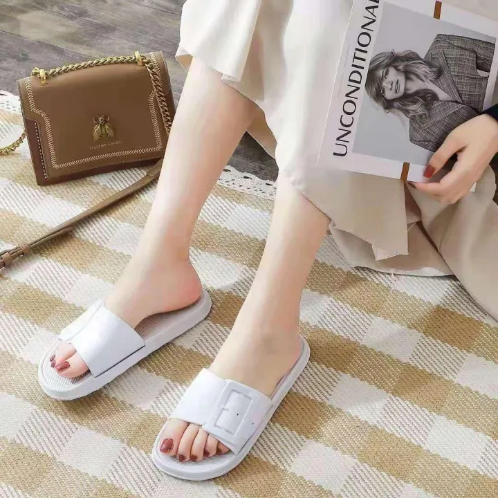 TSFAHION SLIP ON WITH BELT DESIGN SLIPPERS 2025L Lazada PH