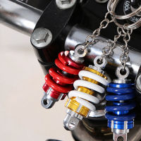 Motorcycle Accessories Key Pendants Shock Absorber Model Aluminium Alloy Pendant Shock Absorber Key Chain Metal Motorcycle Pendant