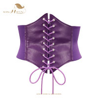 SISHION สีม่วง Corset สำหรับผู้หญิง VD2596 Steampunk เข็มขัดยืดหยุ่นกว้างเอว Corsets Gothic เสื้อผ้า Gorset