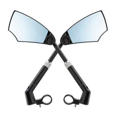 ROCKBROS Bicycle Rearview Mirror Universal Wide-Range 360° Adjustable Mirror Part Kit for Mountain Road Bike Scooter Safety