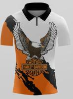 XZX180305   Hot 2023 Harley-Davidson Motorcycles 3d Polo POLO shirt 3 Size：xs-6xl   01