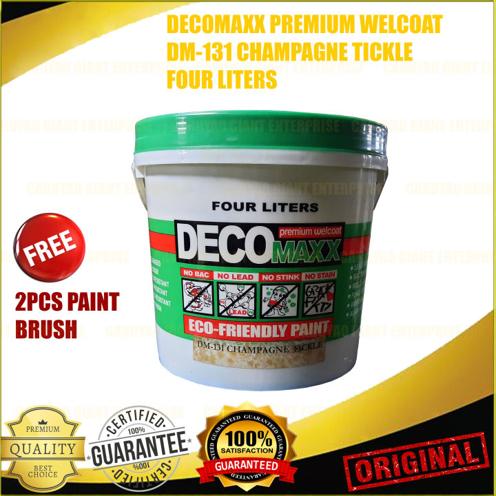 Decomaxx Premium Welcoat DM-131 Champagne Tickle Eco-Friendly Paint ...