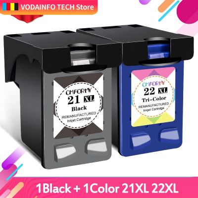 Royek Remanufactured 21 Black color Ink Cartridge Replacement for HP 21 22 HP21 for Deskjet F2280 F4180 F4100 F2100 F2200 F300