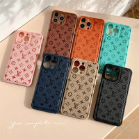 Luxury brand High-end striped leather phone case for iphone 14 14plus 14pro 14promax 13 13pro 13promax Classic beautiful elegant design 12 12pro 12promax 11 11promax 7 colors For women men x xr xsmax 7plus High quality