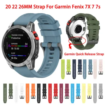 Cheap 22mm 26mm Silicone Strap For Garmin Fenix 7 7X 6 6X 5 5X Quick Fit  Watchband for Garmin Fenix 3/3 HR/3 Sapphire Smart Watch Band