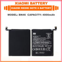 แบตเตอรี่ Xiaomi Redmi Note 6 ดั้งเดิมรุ่น BN46  4000mAh...