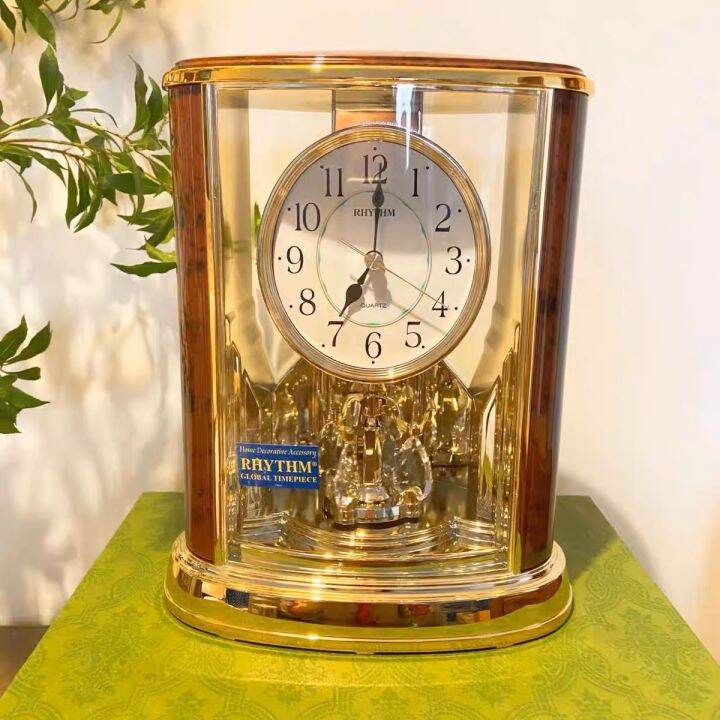นาฬิกาตั้งโต๊ะ Rhythm Table clock ระบบเครื่องมาตรฐานจาก RHYTHM JAPAN