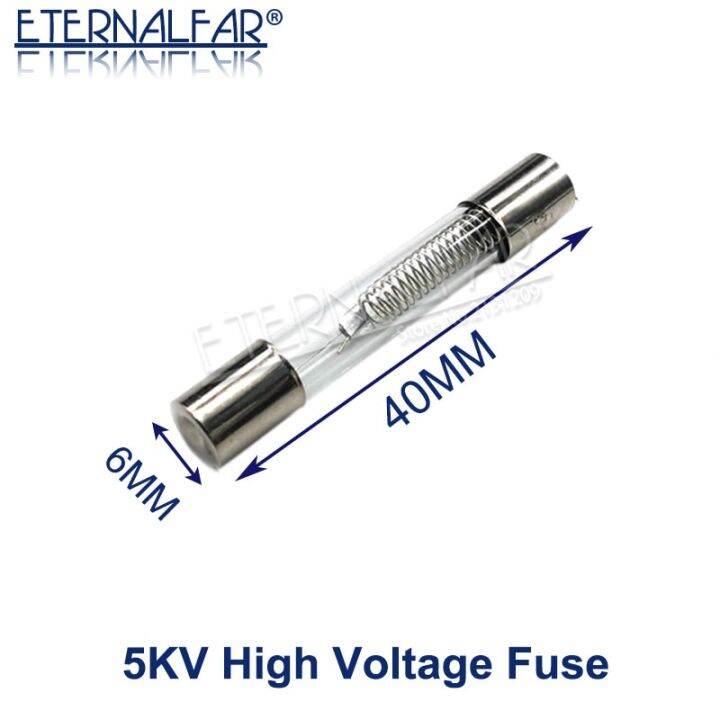 5KV ฟิวส์เตาอบไมโครเวฟแบบพิเศษ6*40มม. 0.65A 0.75A 0.8A 0.85A 0.9A ฟิวส์หลอดแก้ว1A ฟิวส์5000V 700MA 6X40มม. เบรกเกอร์ฟิวส์แรงดันสูงศูนย์โหลด