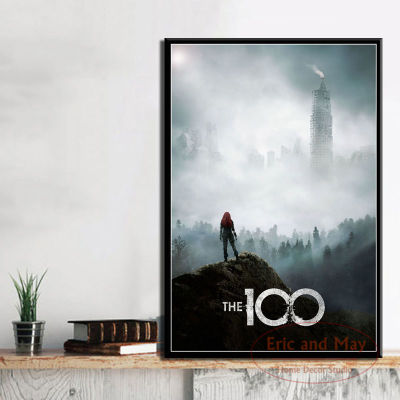 Posters And Prints Hot Series The 100 New Season Canvas Painting Wall Pictures For Living Room Decorative Home Decor Cuadros