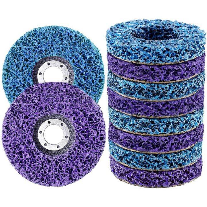 10 Pack Strip Discs Stripping Wheel for Angle Grinder Clean and Remove Paint Coating Rust Welds