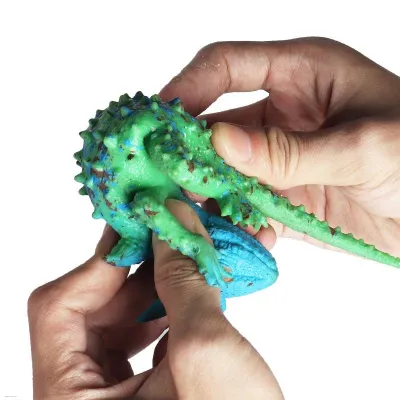Simulation Static Spine Lizard Decompression Venting Insect Toy Animal Model