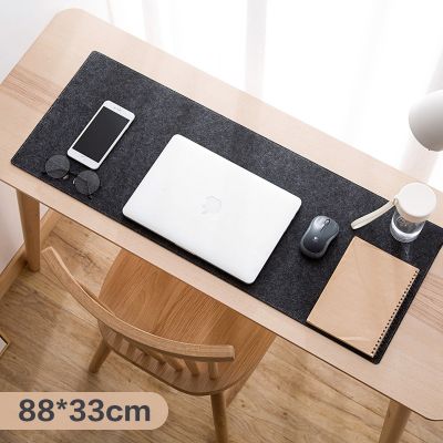 ✹□ Large XXL Office Computer Desk Mat Table Keyboard Big Mouse Pad Wool Felt Laptop Cushion Desk Non-slip Mat Gamer Mousepad Mat