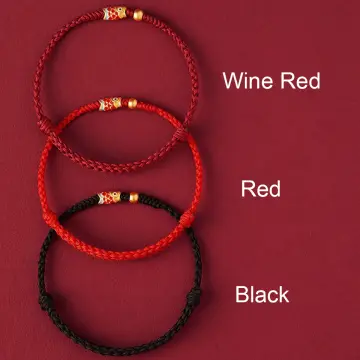 Lucky red string deals bracelet lazada