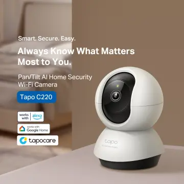 TP-Link Tapo TC70 / TC71 / C200 / C210 / C220 / C225 1080P Full HD/3K  Pan/Tilt Home Security Wireless WiFi IP Camera Indoor CCTV 360 Degree  Rotational Views