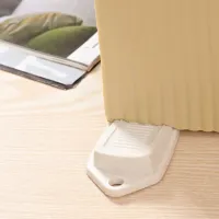 【CW】 1pcs Door Wedge Shaped Plastic Stops Non Buffers for Office Baby Safe Floor Stopper GM